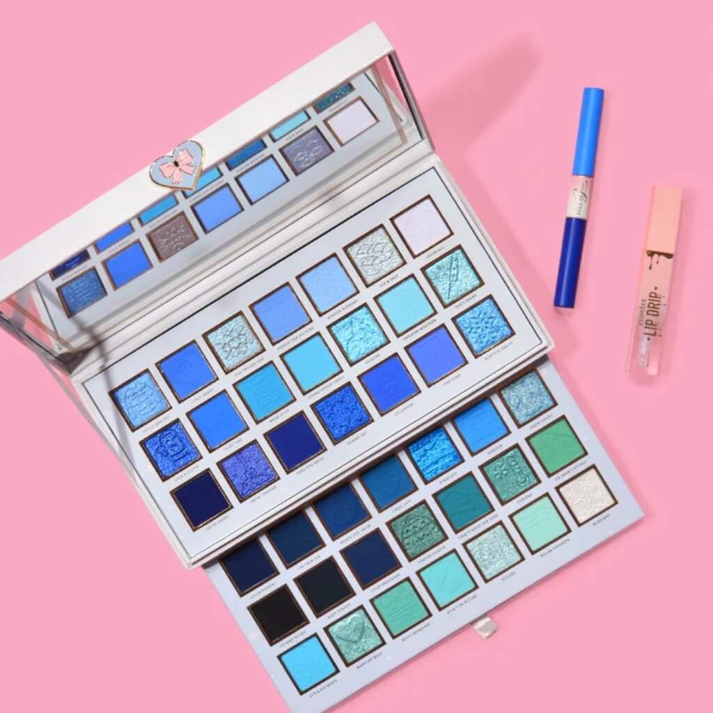 P.Louise Icy eyeshadow palette colors