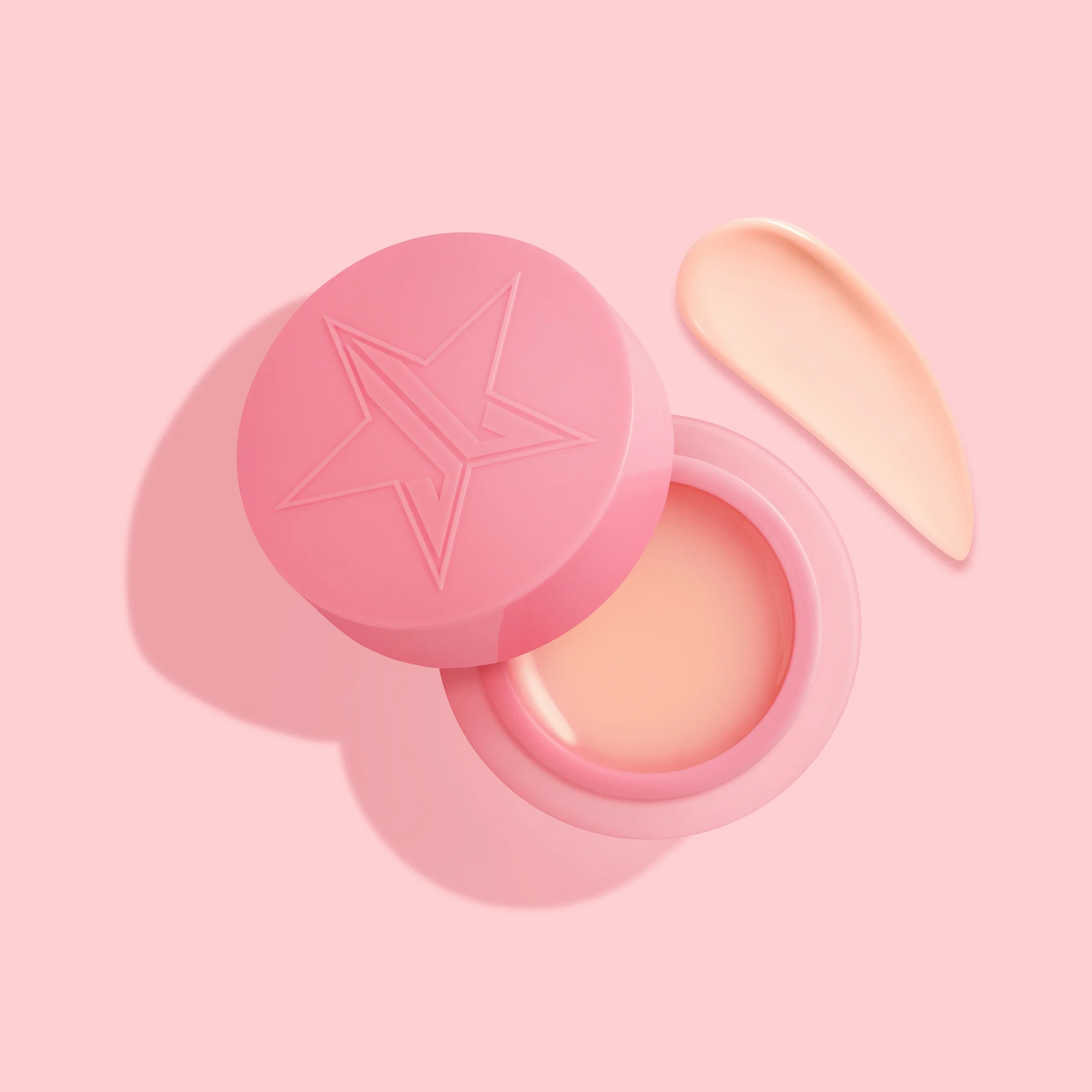 Jeffree Star Lip Mask swatch pink